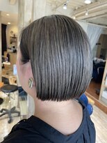 セピアージュ セプト(hair beauty clinic salon Sepiage sept)&nbsp;ミニボブ／アッシュグレー/下赤塚