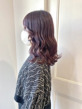 へアメイクワンプラス 四日市(HAIR MAKE ONEplus) 10代20代人気/ピンクラベンダー/ブリーチカラー/大人かわいい