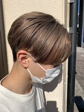 ヘアースペースブルーム ヒーロー 園田店(HAIR SPACE BLOOM hero) ミルクティーカラーマッシュヘア