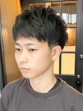 リルア 博多(LIRUA) メンズ2ブロックショート