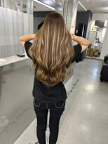 キング 梅田(K!ng)&nbsp;【梅田】シールエクステエクステハイライトカラー髪質改善カラー