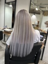 ラフ 難波店(LAFF) #黒髪#ボブルフ#ネビージュ#小顔#ワンレン