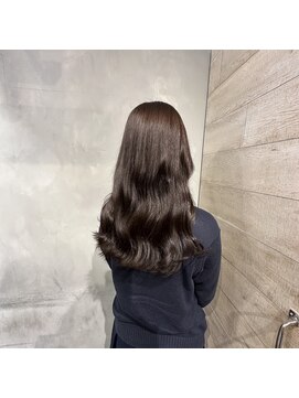 エイト 熊谷店(EIGHT) お客様スタイル_デザインカラー　ロング