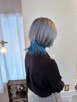 ログ(L.O.G) 【1ケアブリーチ】カット+1ケアブリーチ+カラー+トリートメント