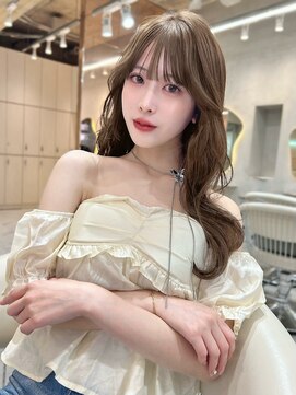グロー 大宮(GLROW) レイヤーカットで韓国くびれヘア　haruhi