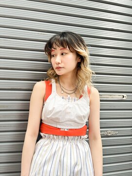 ヌウ(nuu) (kiriyama)ホワイトブロンドルーツカラー