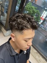 ラグシス ザ バックルーム(LUXIS THE BACK ROOM) オールバックパーマ【立川/メンズ】