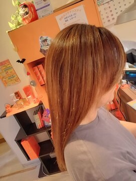 リーズン(REASON) 【ケアブリーチでダメージレス】ハイライト×白髪染め