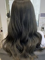 ビューバイネオリーブ 用賀店(Beau'r by neolive)&nbsp;黒髪ボブルフネビージュ小顔ワンレン《用賀》