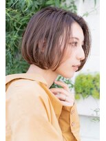【Taylor 大宮】大人丸みボブ×チョコレートブラウン