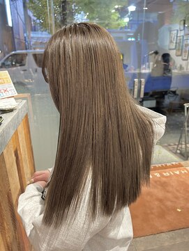 アース 青葉台店(HAIR&MAKE EARTH) グレージュカラー