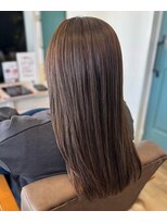 ヘアアトリエ ナイン(hair atelier nine)&nbsp;メルティーカラー/似合わせカット/ウェーブミディアム/福島市