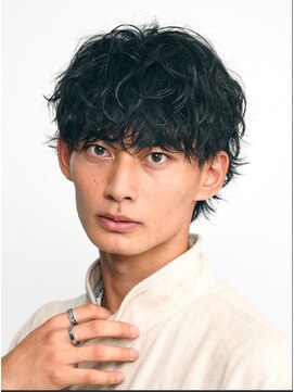 フィフス トウキョウ (fifth TOKYO) 渋谷緩めシャドウパーマ波巻きスパイラルパーママッシュ