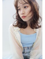 アズグロウヘアー(AS GROW HAIR)&nbsp;ミディアム×ゆるやかウェーブ