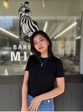 【PYUA】BARBERMIKIの女性スタイリスト☆トータルで丁寧に寄り添います◎お悩みが多い方はすぐ予約！！