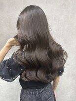 サニー 渋谷(SUNNY)&nbsp;バレイヤージュ、ハイライト、レイヤーロング、グレーベージュ