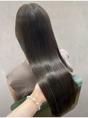 髪質改善縮毛矯正◎暗髪レイヤー大人可愛い艶髪美髪