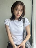 メロウマン(mellowman) 耳掛けミディ20代30代40代ハイライトブリーチダブルカラー立川