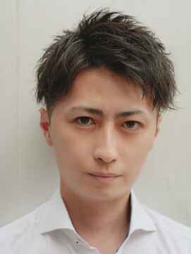 コンフィデンス 新宿3rd(confidence) メンズ韓国風ツイスパマッシュ【ツイストスパイラルパーマ】