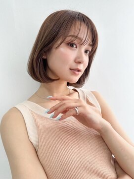 Lond clair 川崎/髪質改善/ショート/ボブ/レイヤーカット【ロンド クレール】 ミニボブレイヤー/レイヤーカット/ショートボブ/顔周り韓国/川崎