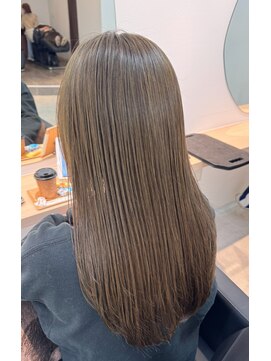 ニュイ 木更津(nuit) 着物ヘア/大人ガーリー/ダークアッシュ/似合わせカット/木更津