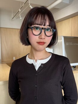 フルリール(fleurir)の写真/お得なクーポン多数◎【カット+カラー ¥8800~】トレンドのボブスタイルをお手頃価格でご提案します◎