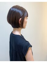 アルティーナプライベート(altina PRIVATE)&nbsp;ピンクブラウン×ショートボブ