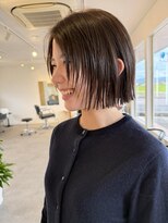 スク(SUKU)&nbsp;ぱつっとボブ×アッシュ