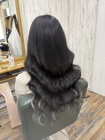 ヘアスタジオワン 藤沢店(HAIR STUDIO ONE)&nbsp;黒髪×インナーグレーメッシュエクステ