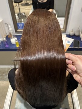 ミレヘアー 越谷(Mire hair) うねり・広がりが気になる方/乾かしただけbefore→after