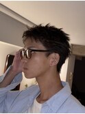 MEN’S/サーフカール/刈り上げセンターパート/表参道駅