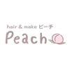 ヘアーアンドメイク ピーチ(hair&make Peach)のお店ロゴ