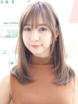 パティオンツー(PATIONN2)&nbsp;シースルーバング抜け感ハイライトブルージュシャギープチウルフ