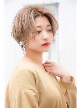 ロンド 表参道店(Lond) 【津賀雅也】丸みのある大人可愛いショートボブ