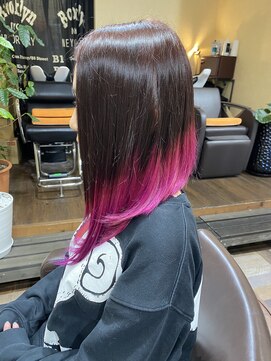 サムブリッジ(SOMEBRIDGE) ☆  鬼滅の刃×歌手LiSA ヘアカラー　★（SOMEBRIDGE 亀有）