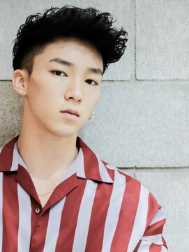 ダグラスヘア ノースショア 岐阜 長良(Douglas hair NORTH SHORE) 前上がりナチュラルフェード