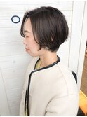 ［OCEAN　Hair&Life]ハンサムショート☆ハイライト☆シアカラー