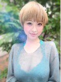 【morio池袋】可愛くて色気のあるマッシュショート♪