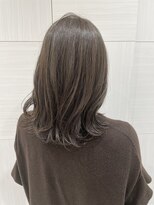 レ セゾン(Les Saisons) 【暗髪でも透明感１２０％】暗めカラーダークアッシュくびれヘア