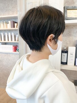 キャアリー(Caary) 福山市Caaryショートヘア人気 マニッシュショート☆彡.。