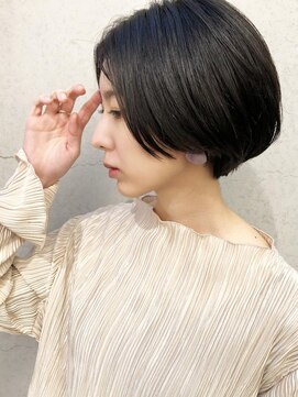 モリオ フロム ロンドン 成増店 【morio成増/玉井】ショートボブ　ストレート　黒髪