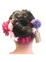 ナチュラルサロン ヌース(natural salon Nous) 華やかシニヨン