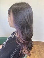 シャラ美容室 インナーpink violet