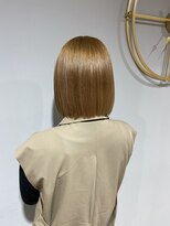 ネオリーブエクラ 上野御徒町店(Neolive eclat)&nbsp;ブリーチ毛縮毛矯正　酸性ストレート