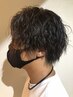 【メンズ用】カット＋パーマ＋marbbケア ￥10000～