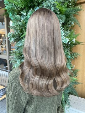 ザ ラブズ ラフズ ヘアー 本店(the loves laughs hair) 美髪艶ブリーチカラー
