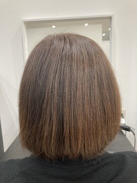 ビーズカラーイオン 酒田南店 気になる白髪もしっかり！ナチュラルブラウン