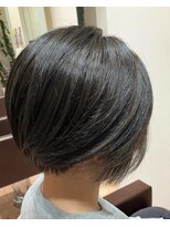 ヘアーアンドメイク ペリドット(hair&make Peridot)&nbsp;ショートボブ/アッシュカラー/癖毛カット