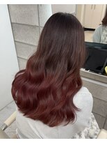 ビンナ(BINNA)&nbsp;チェリーレッドグラデ♪