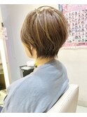 大人可愛いショートスタイル  ハイライト